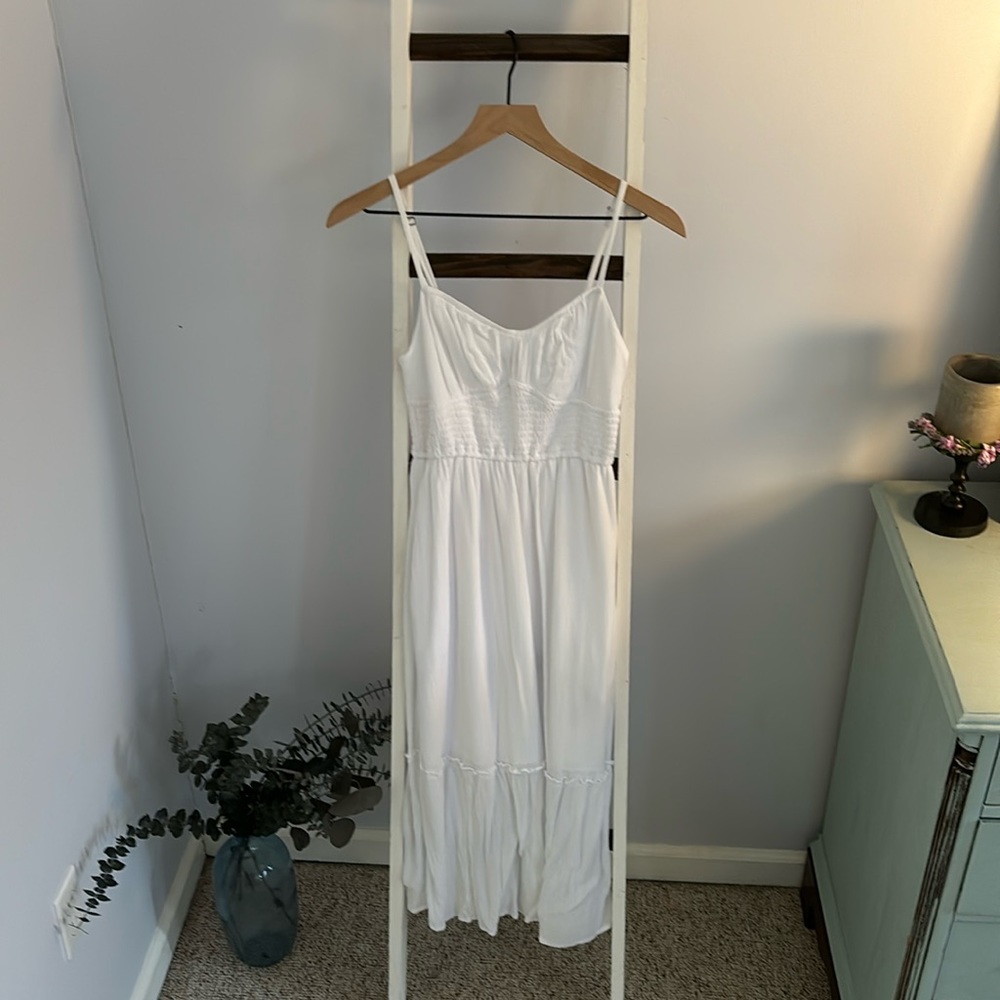 Hollister White Beach Bachelorette Dress